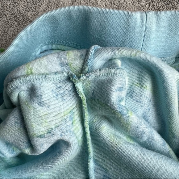 PINK Victoria's Secret Vintage Y2K Retro Hippie Paisley Swirl Terry Towel Pants - Picture 10 of 14